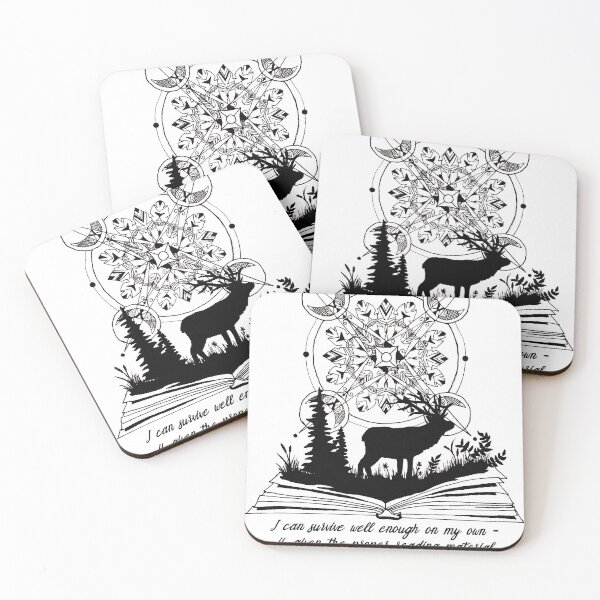 Artikelvorschau, ToG Deer Quote Plain (SJM Art Collection) entworfen und verkauft von TG-ART-.