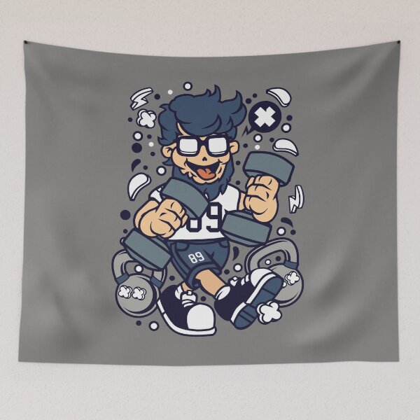 Item preview, Hipster Gym Junkie designed and sold by Nickelparis.