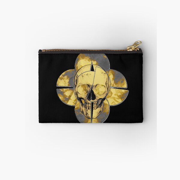 Item preview, Trippy gold skull designed and sold by Monkey204.