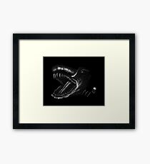 Scary from behind Framed Print