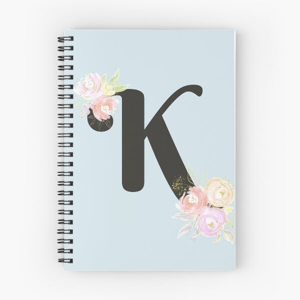 Item preview, gold floral K designed and sold by nmgee.