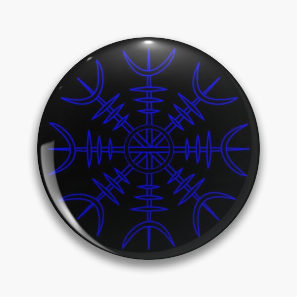 Item preview, aegishjalmur in black and blue designed and sold by JLPeterson.