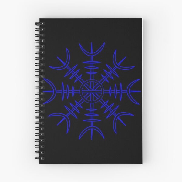 Item preview, aegishjalmur in black and blue designed and sold by JLPeterson.