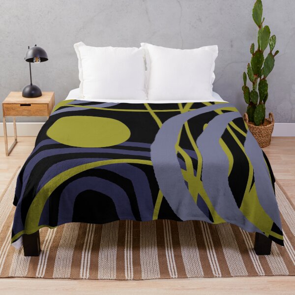 Item preview, Lines with dot in gold black background designed and sold by Move-Art.