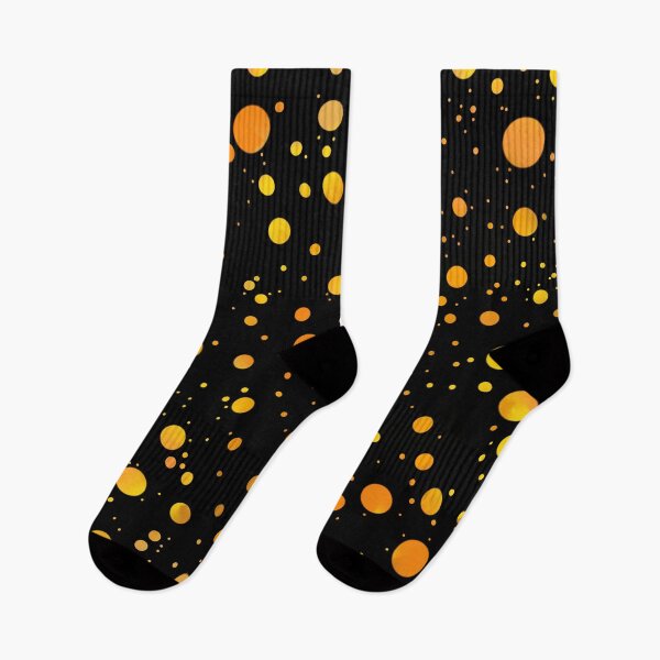 Item preview, Orange Yellow dotted pattern designed and sold by hannahlllttt.