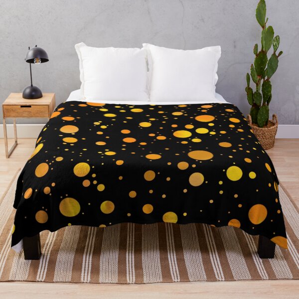 Item preview, Orange Yellow dotted pattern designed and sold by hannahlllttt.