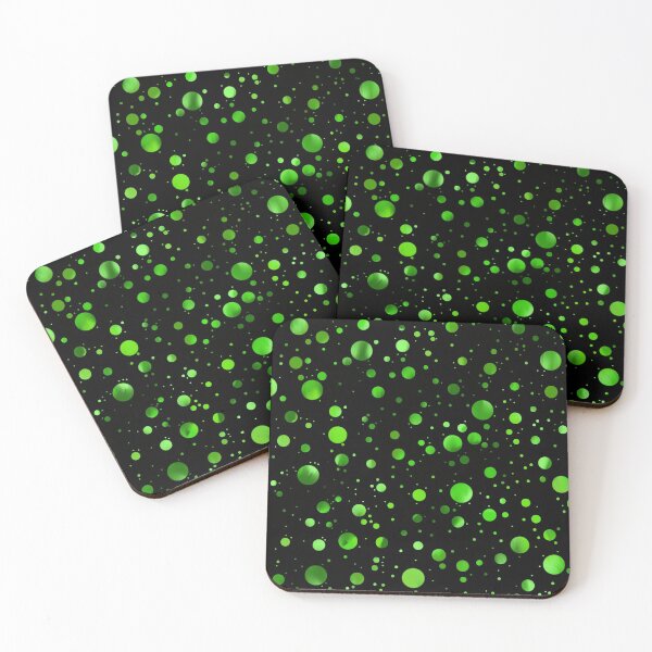 Item preview, Green dotted pattern designed and sold by hannahlllttt.