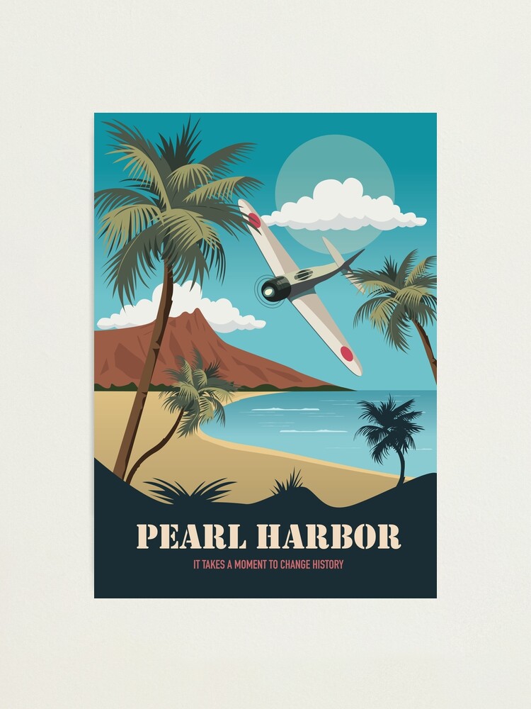 Alternate view of Pearl Harbor - Alternative Movie Poster Photographic Print