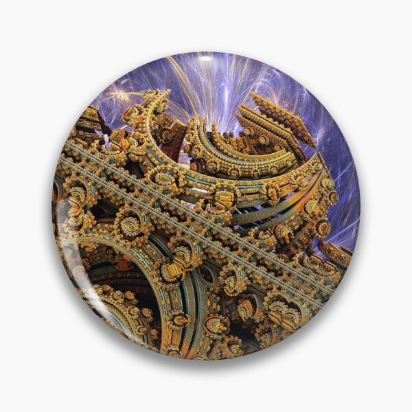 Item preview, Bangkok Palace -3D Fractal Alien Scifi Scène designed and sold by Pam Blackstone.