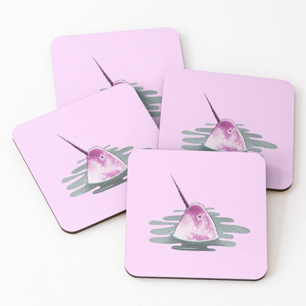 Artikelvorschau, Perfekt für alle, die Narwale oder die Farbe Pink lieben! Verfügbar in 3 anderen Farben. entworfen und verkauft von kileyhogancamp.