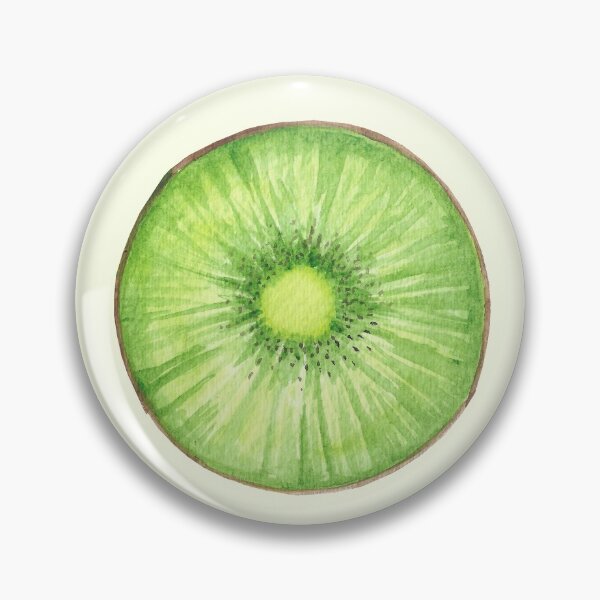 Item preview, Kiwi Slice Watercolor designed and sold by Isabella  Olori.