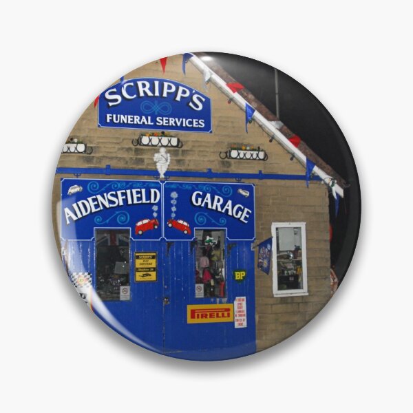 Item preview, "Aidensfield Garage" at night. designed and sold by Billlee.