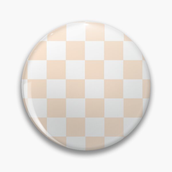 Item preview, classic pale orange checkered print  designed and sold by justformyself.