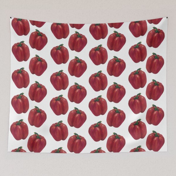 Item preview, Red Pepper pattern designed and sold by claudia-67.