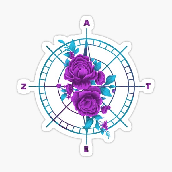 Item preview, Ateez Blooming Compass designed and sold by GingerDesigner.