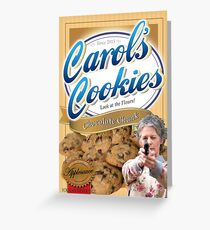 Famous Carol's Cookies Greeting Card