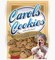 Famous Carol's Cookies Poster