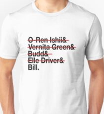 Jetset Death List Five Unisex T-Shirt