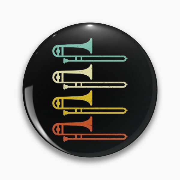Item preview, Retro Trombones Distressed Design designed and sold by EstelleStar.