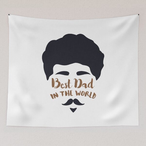 Item preview, Best Dad in the World Funny Gift Father's Day designed and sold by donvector.
