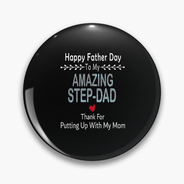 Item preview,   Happy Father's Day to My Amazing Step-Dad: funny gift for her Cute Family Gift idea for Mom designed and sold by DIGIL DOWN.