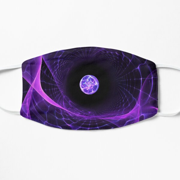 Wormhole - Fractal Alien Scifi Scene Flat Mask