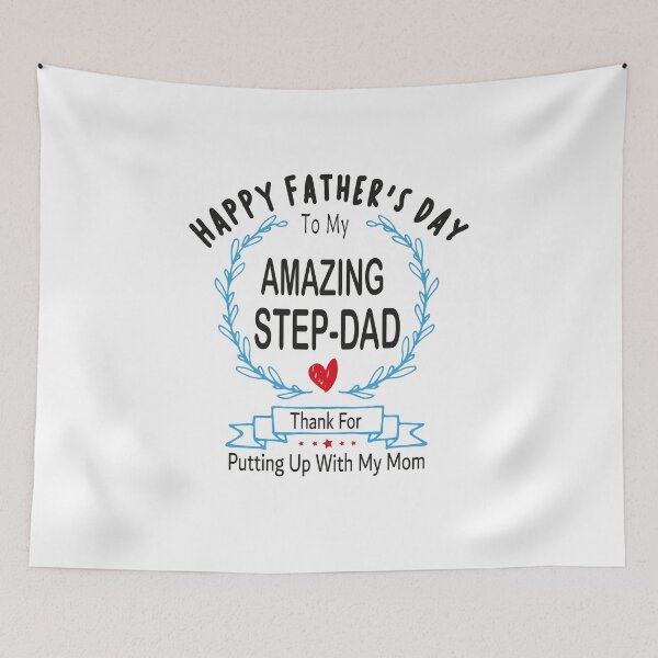 Item preview,    Happy Father's Day to My Amazing Step-Dad: funny gift for her Cute Family Gift idea for Mom designed and sold by DIGIL DOWN.