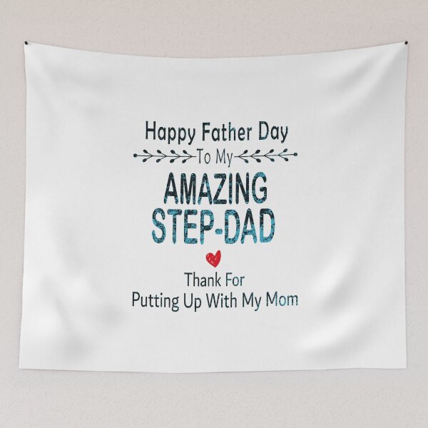 Item preview,     Happy Father's Day to My Amazing Step-Dad: funny gift for her Cute Family Gift idea for Mom designed and sold by DIGIL DOWN.