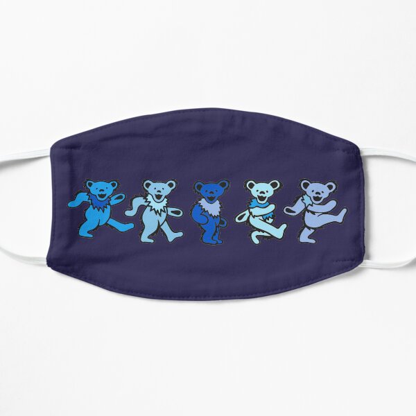 Blue Bears Flat Mask