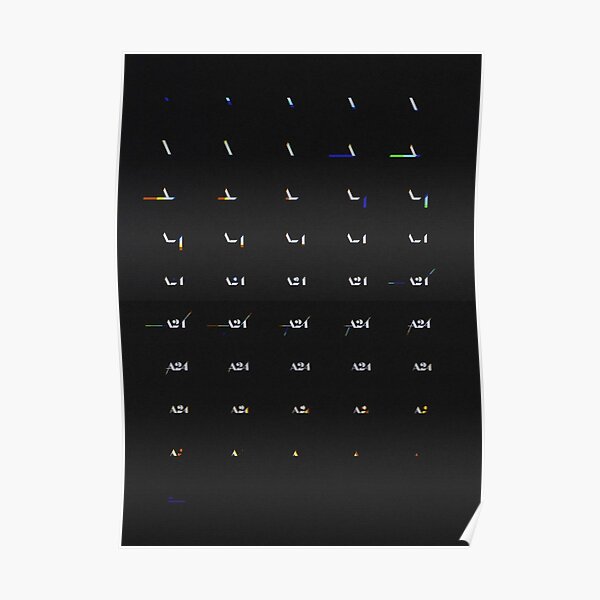 A24 logo design Poster