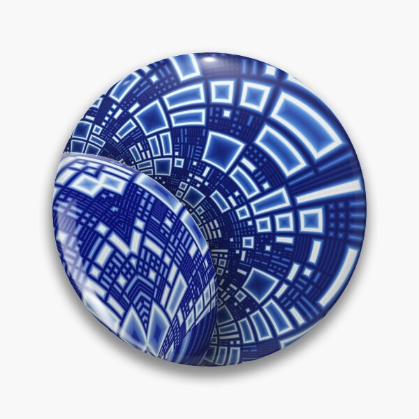 Item preview, Interstellar City - Fractal Alien Scifi Scene designed and sold by Pam Blackstone.