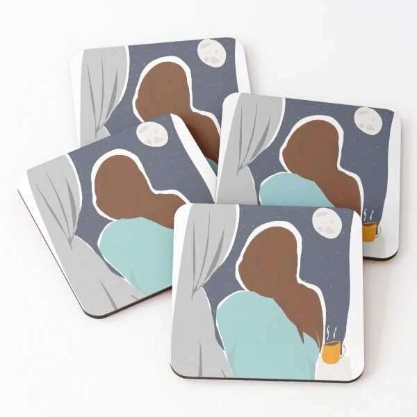 Item preview, Stargazing with hot chocolate designed and sold by EvesEasel.