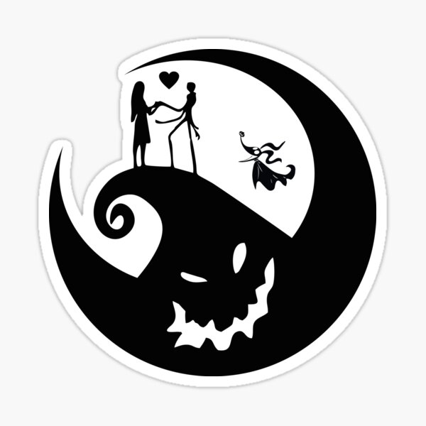 Download The Nightmare Before Christmas Stickers | Redbubble