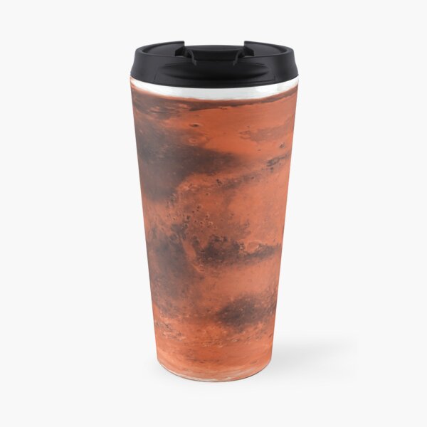 Map of Planet Mars -8K Travel Mug