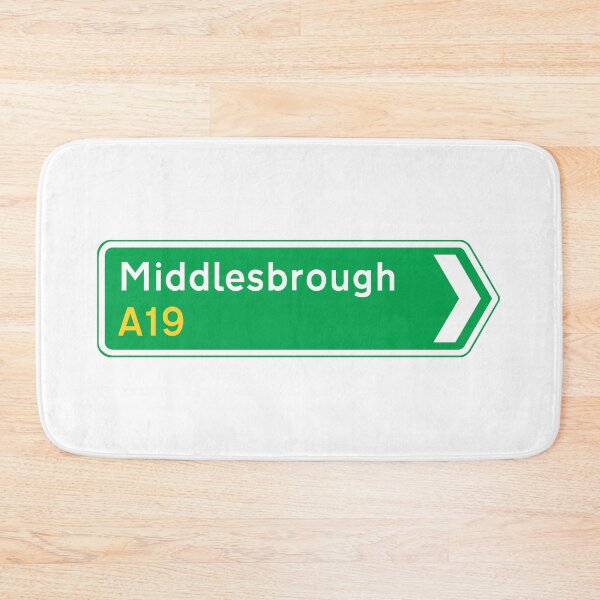 Item preview, A19 Middlesbrough designed and sold by Logo-A-GoGo.