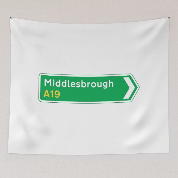 Item preview, A19 Middlesbrough designed and sold by Logo-A-GoGo.