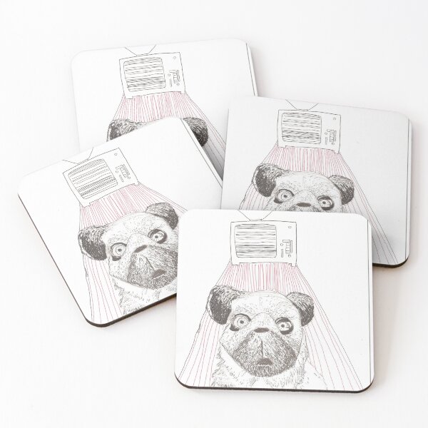 Item preview, Isle of dogs pug designed and sold by beibhlin.