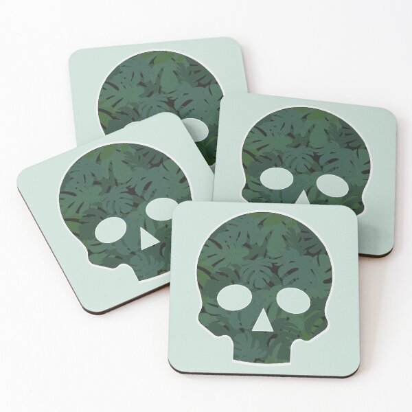 Item preview, Monstera Skull designed and sold by nerddleurddle.