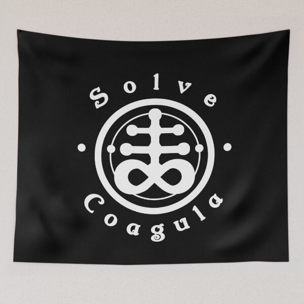 Item preview, Satan Cross Solve et Coagula designed and sold by Kolsab.