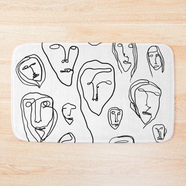Item preview, abstract and modern faces designed and sold by artatsunrise.