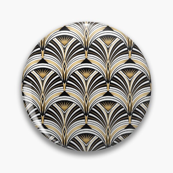 Item preview, Art Deco Pattern Fanning background designed and sold by amovitania.