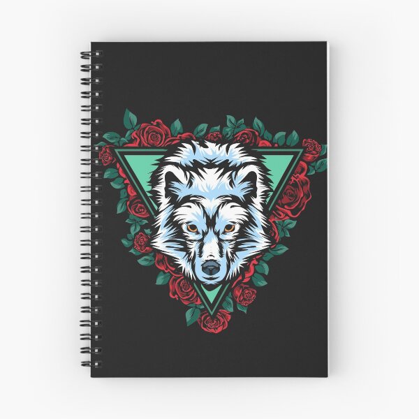 Item preview, Wolf | Wolf in roses designed and sold by WearthisTee009.
