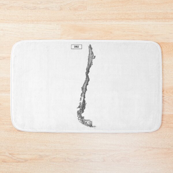 Item preview, Relief Map of Chile designed and sold by ThinkAboutMaps.