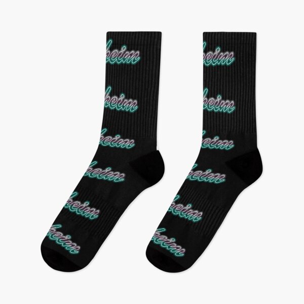 Item preview, Hockey Fan of Anaheim Retro Green Purple and Silver in Neon designed and sold by gkillerb.