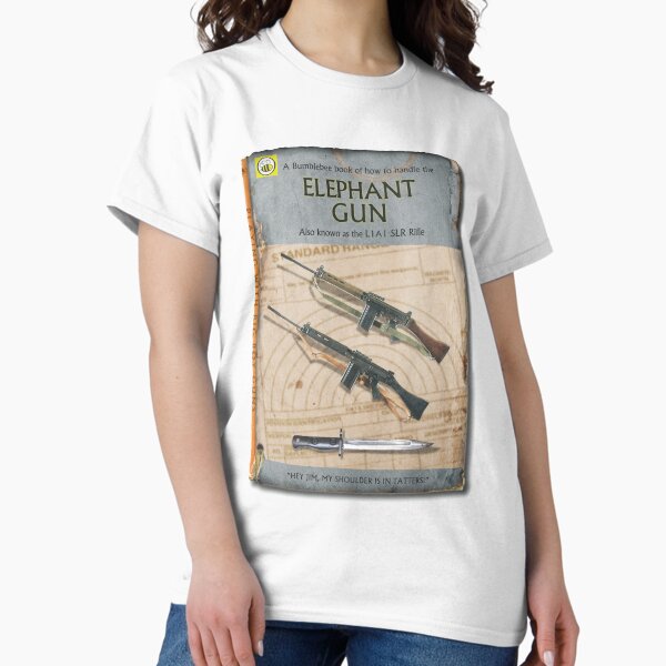 The SLR (L1A1) Rifle - A Ladybird Book Parody Classic T-Shirt