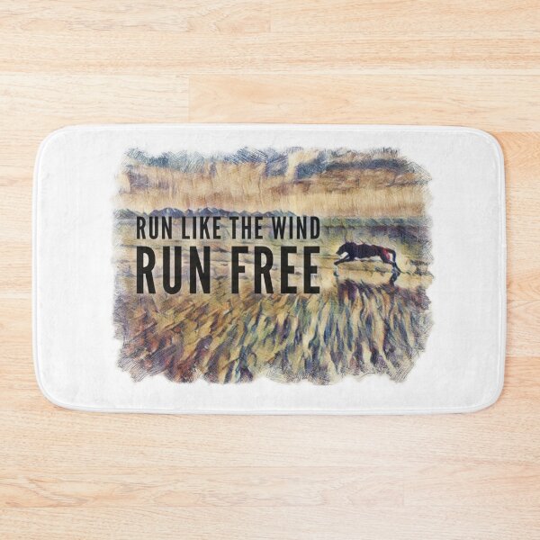 Item preview, Run Like The Wind Run Free designed and sold by DeerhoundRhodry.