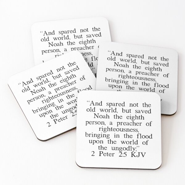 Item preview, 2 Peter 2:5 KJV designed and sold by IBMClothing.