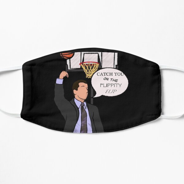 Catch you on the flippity flip Flat Mask