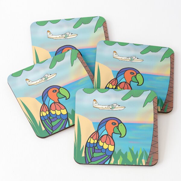 Item preview, Parrot Cove - Left Shirt designed and sold by DilloStudios.