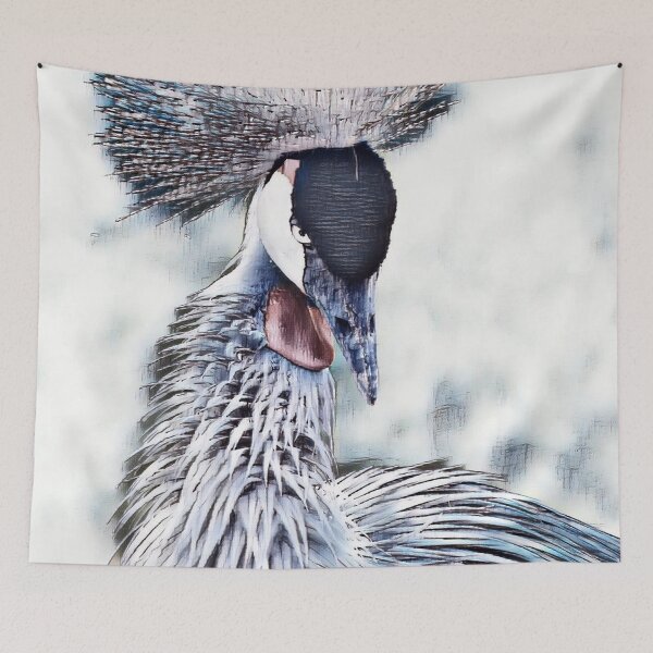 Item preview, African Grey Crowned Crane designed and sold by ReneeKennedy.